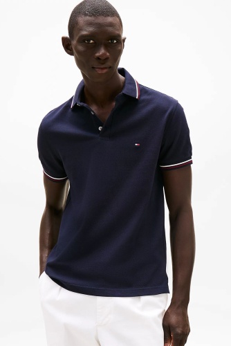 Поло Tommy Hilfiger синий