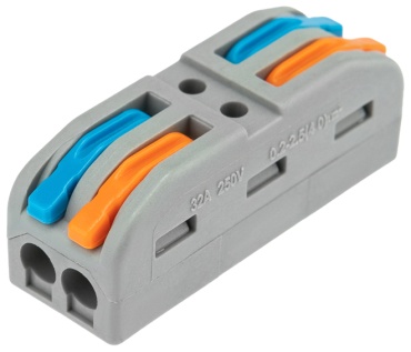 Клемма REXANT 07-6263-2 от 0.08 до 4 кв.мм, 1 шт