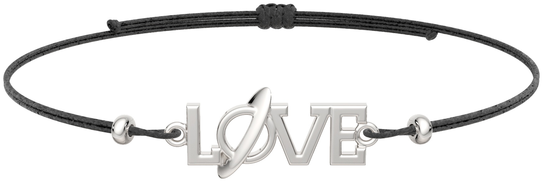 Lucente Silver BRA-LU-925-7724661-18 длина 18 см, вес 1.47 г серебро, плетение отсутствует