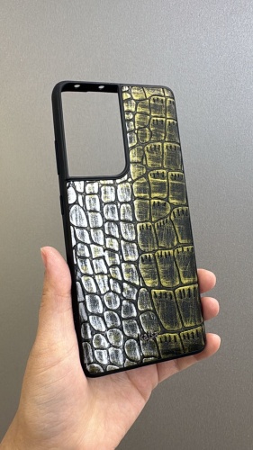 Чехол Kajsa для Samsung Galaxy S21 Ultra зеленый