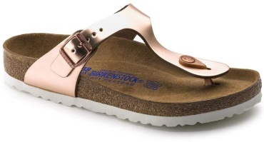Шлепанцы BIRKENSTOCK золотистый