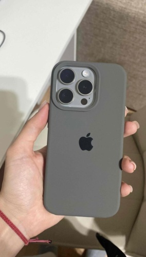 Чехол R-CES для Apple iPhone 15 Pro серый