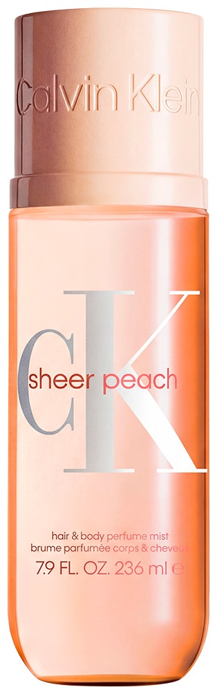 Calvin Klein CK Sheer Peach Unisex Hair&Body Perfume Mist спрей для тела 236 мл