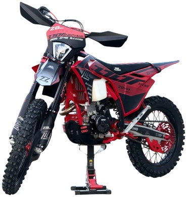Мотоцикл ZTOT Z8 Max YBS300 Pro красный, черный