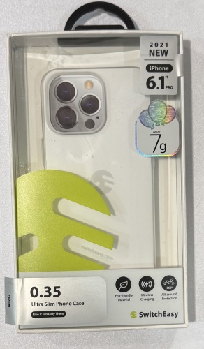 Чехол SwitchEasy для Apple iPhone 13 Pro прозрачный