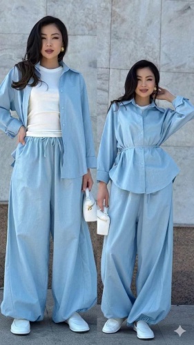 Костюм повседневный MANSOLE голубой