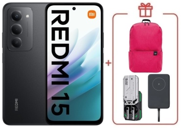 REDMI 15 8 ГБ/256 ГБ черный + подарок