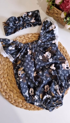 Песочник Amina Wear Минни Маус мультиколор