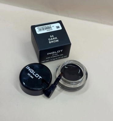 Inglot помада AMC EYEBROW GEL 04 DARK BROWN