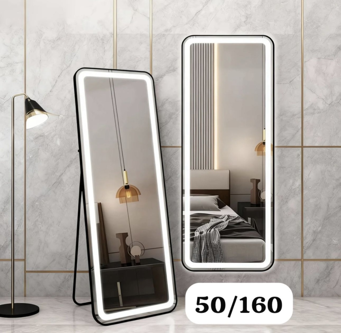 Умное зеркало настенное, напольное MIRROR 50x160 см