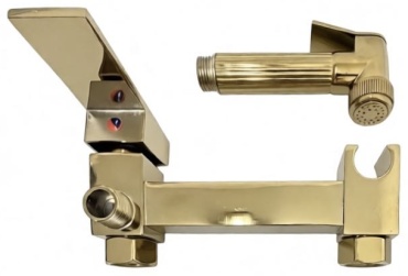 Смеситель GRAND-LUX BM-121, латунь, цвет золотой