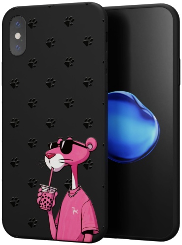 Чехол Mcover для Apple iPhone X, iPhone Xs черный