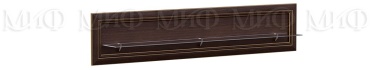 Полка МИФ ГК Парма, 144.4х17x29.7 см, темно-коричневый