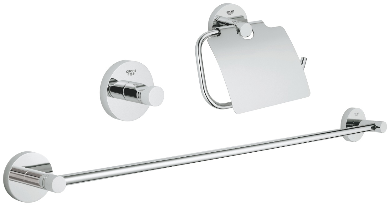 Grohe набор аксессуаров Grohe Essentials 40775001 хром