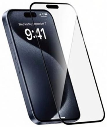 Стекло WIWU для Apple iPhone 15 Pro черный