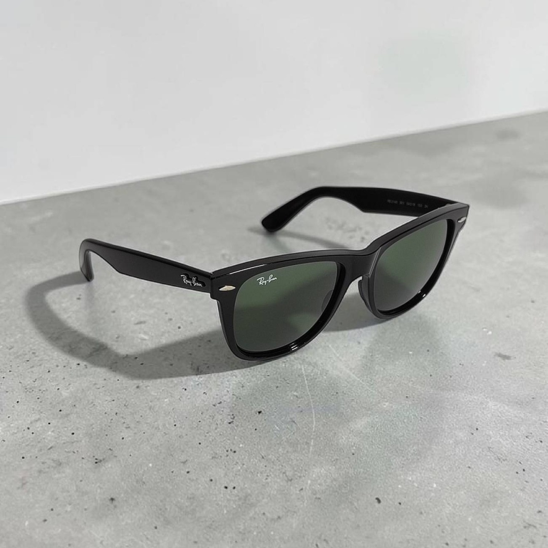 Ray-Ban солнцезащитные очки вайфареры однотонные