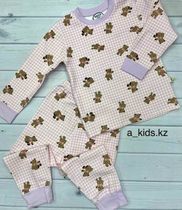 Пижама Akids белый, розовый