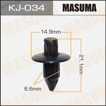 Masuma Клипса Крепежная KJ034
