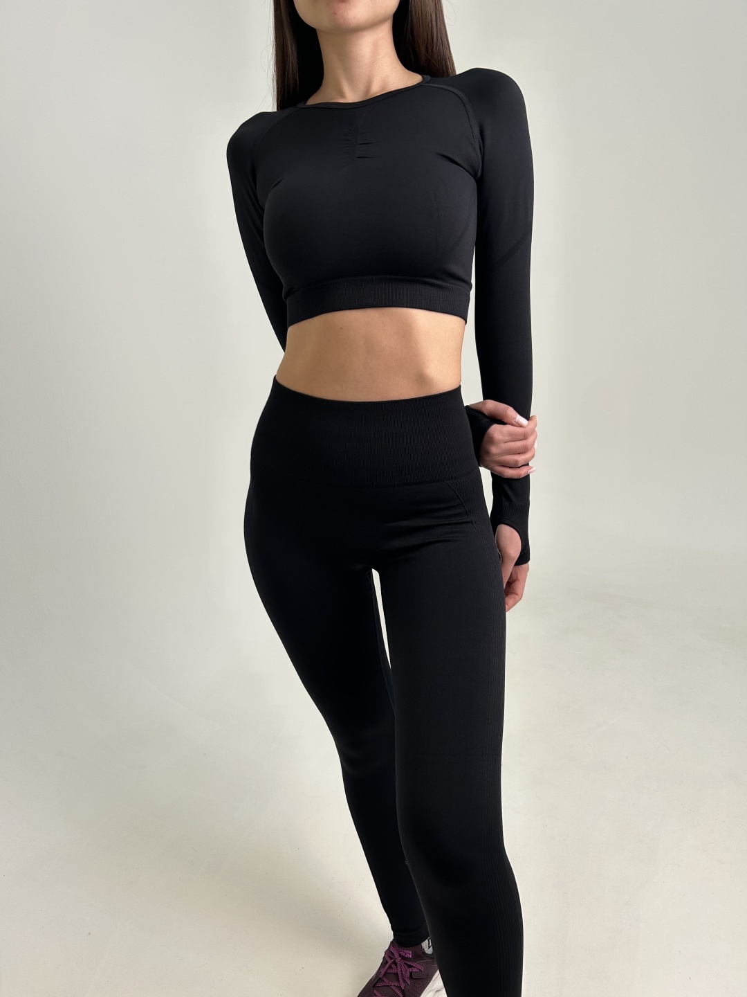 Спортивный костюм A&A style черный