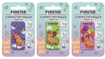 Корректор лента Funster КАПИБАРЫ 273020 1 шт