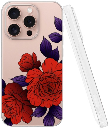 Чехол Mcover для Apple iPhone 16 Pro рисунок