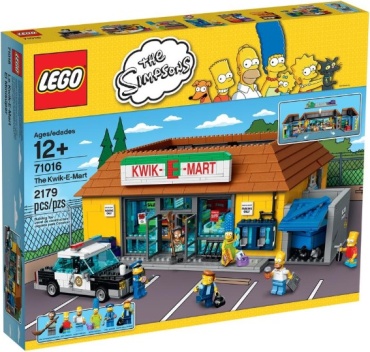 Конструктор LEGO Квик-Э-Март 71016, деталей 2179 шт