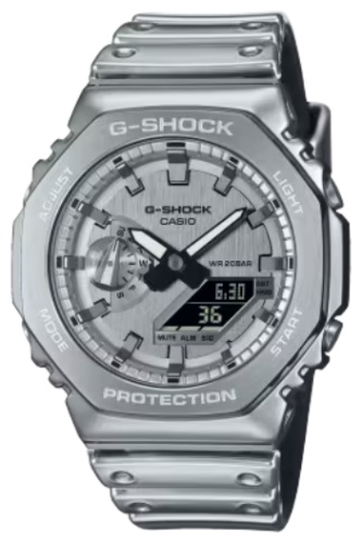 Кварцевые CASIO GM-2100YM-8ADR сталь, полимер