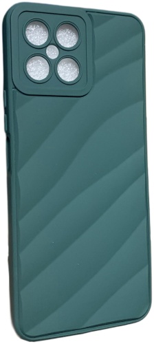 Чехол для Honor X8 темно-зеленый
