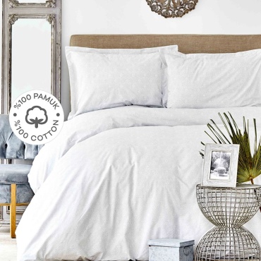 Комплект Karaca Home Emilia 2-спальный хлопок, 2 наволочки: 50x70 см