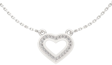 Колье Lucente Silver NEC-LU-925-74292-45 длина 45 см вес 2.66 г серебро, фианит