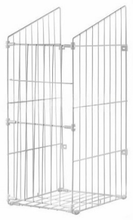 Rejs корзина для белья 43.5x25.5x60 см, металл