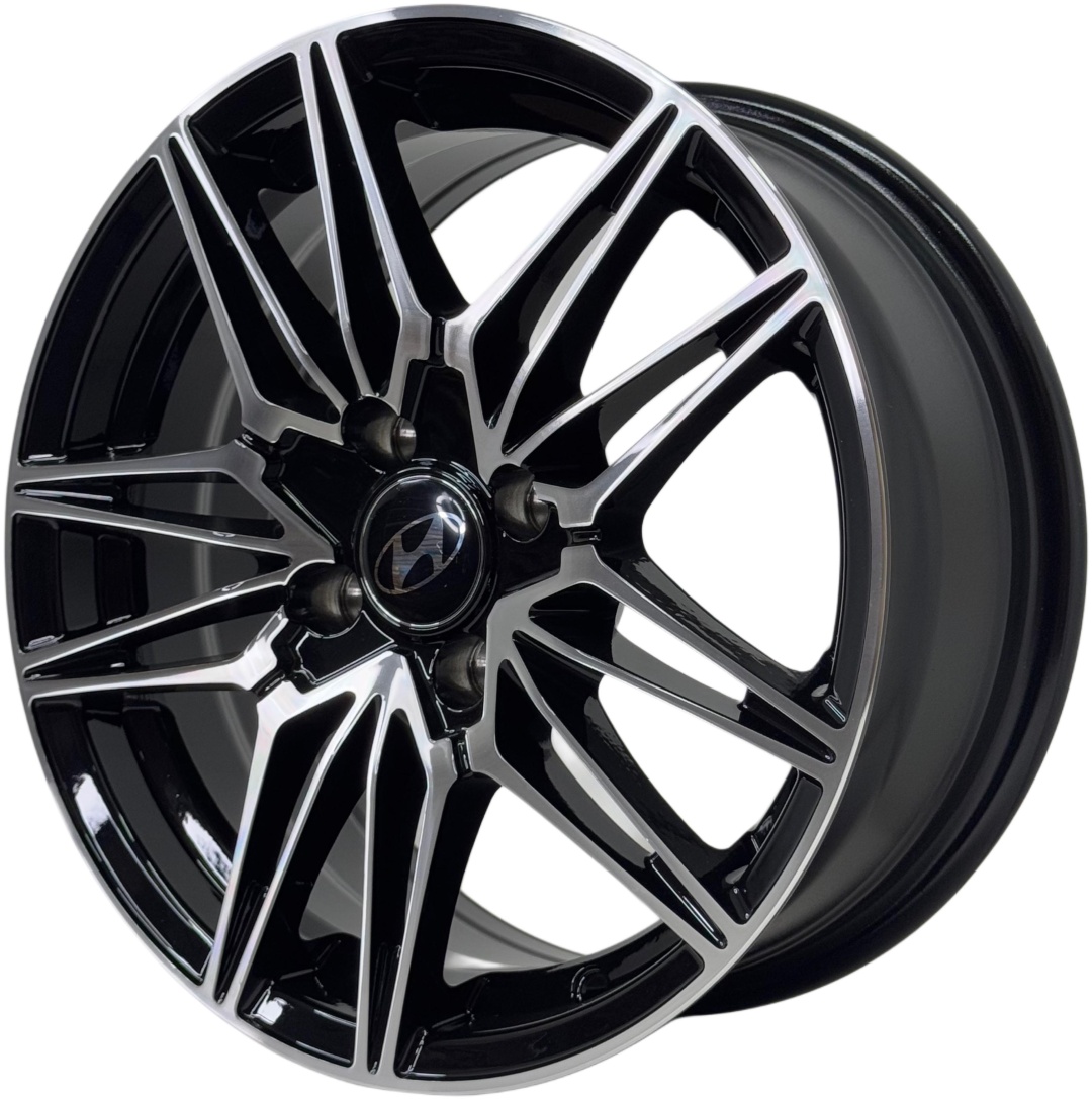 Yixing 1050WW 6.5x15/4x100 D67.1 ET30 4 диска черный, хром