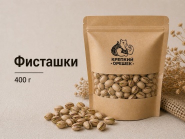 Крепкий Орешек фисташка 400 г