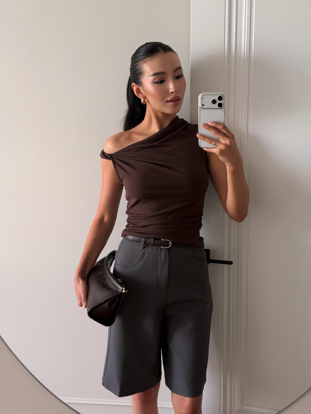 Бермуды CHIC графит