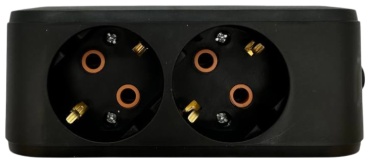 ND PLAST колодка 220 В 16А, ND110-чер