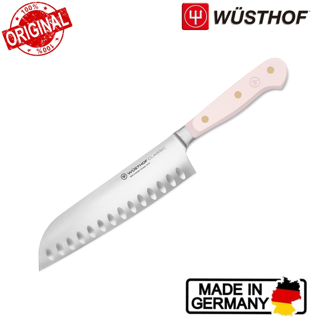 Поварской WUSTHOF Classic Hollow Edge Santoku 18 см, лезвие: углеродистая сталь 1 шт