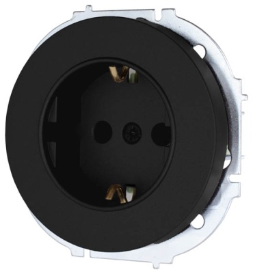 Розетка Lezard Osen/743-4288-124B, черный