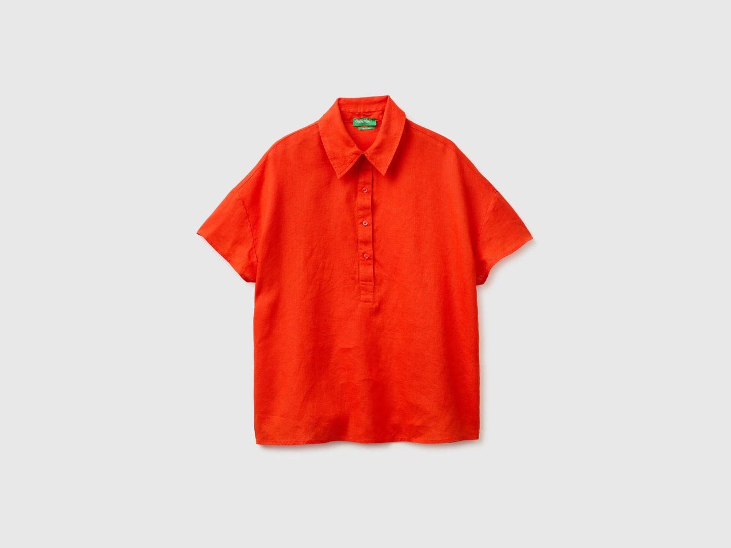 Рубашка UNITED COLORS OF BENETTON красный