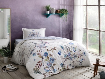 Комплект TAC Satin 1.5 1.5-спальный хлопок, сатин, 1 наволочка: 50x70 см
