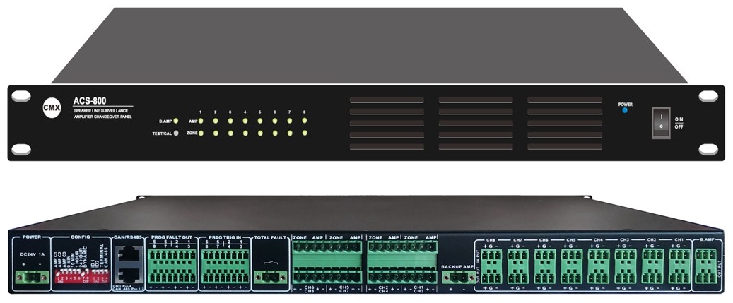 CMX Audio контроллер системы голосовой эвакуации ACS-800