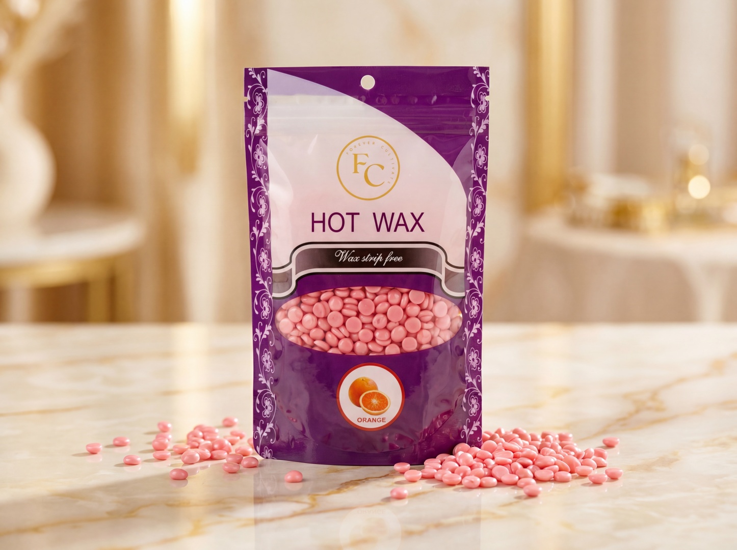 Воск пленочный FC Forever Cultivate Hot Wax Апельсин плотность средняя в гранулах 100 г
