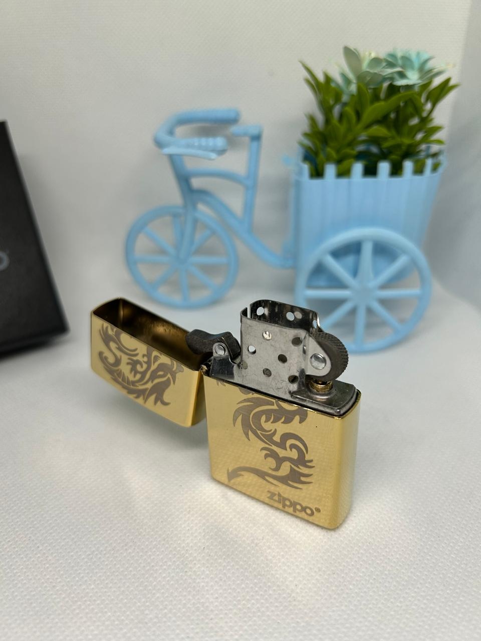 Zippo бензиновая зажигалка 805949GT, металлический сплав