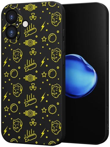 Чехол Mcover для Apple iPhone 16 рисунок