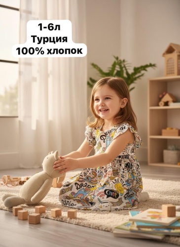 Повседневное платье V.CUT kids мультиколор