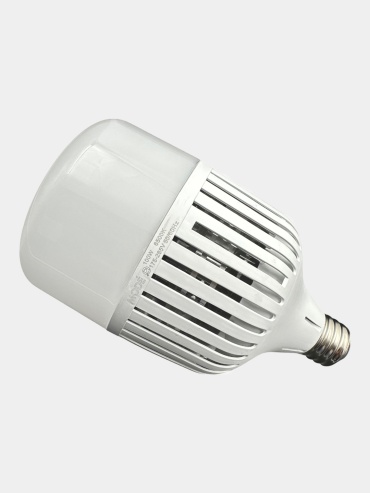 Лампочка 100W E27, светодиодная, холодный белый