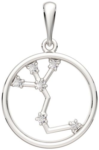 Подвеска Lucente Silver ZO-0440747.ZZ вес 1.12 г серебро, фианит
