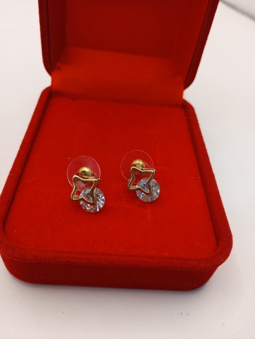 Серьги FASHION бижутерный сплав, кристалл