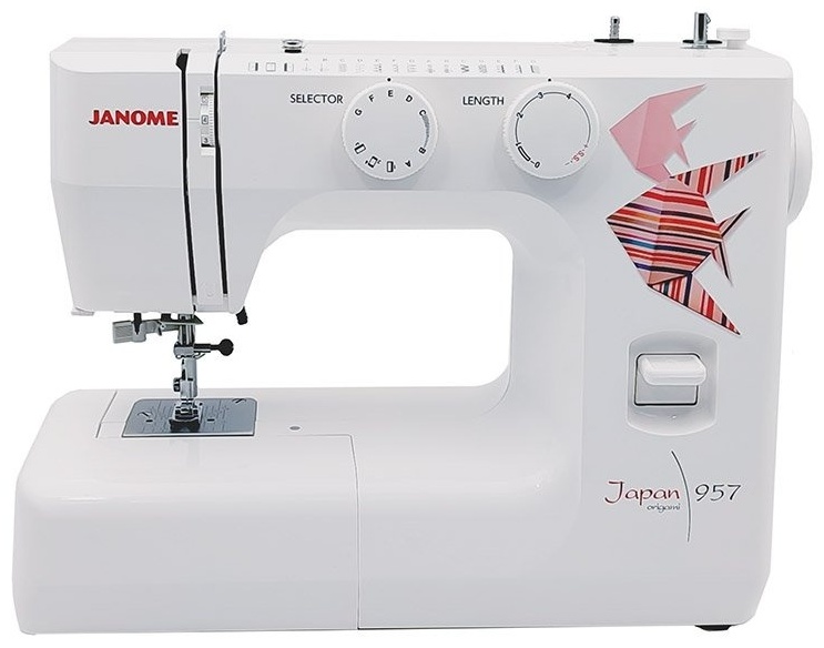 Швейная машина Janome Japan 957 белый