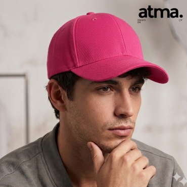 Кепка ATMA brand размер универсальный, малиновый