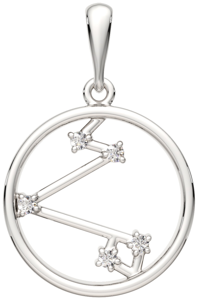 Подвеска Lucente Silver ZO-0440751.ZZ вес 1.19 г серебро, фианит